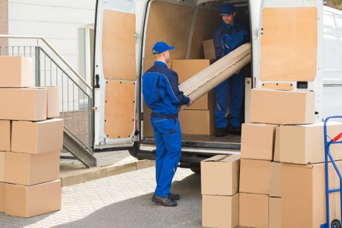 Commercial movers planning an office relocation in Lambeth