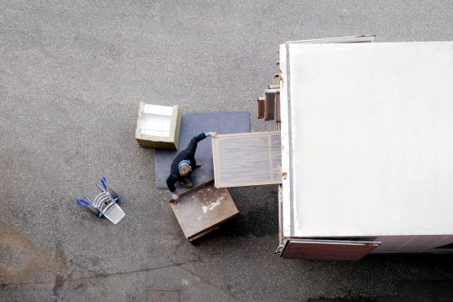 Packing and moving boxes for a flat removal in South London