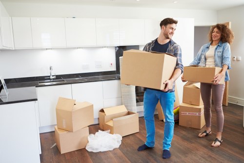 Local removals service supporting a flat move in Lambeth