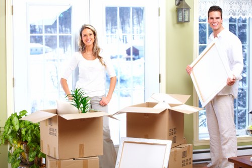 Local moving team handling access, parking, and loading for a Lambeth property